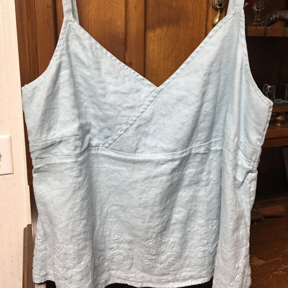 Linen tank top